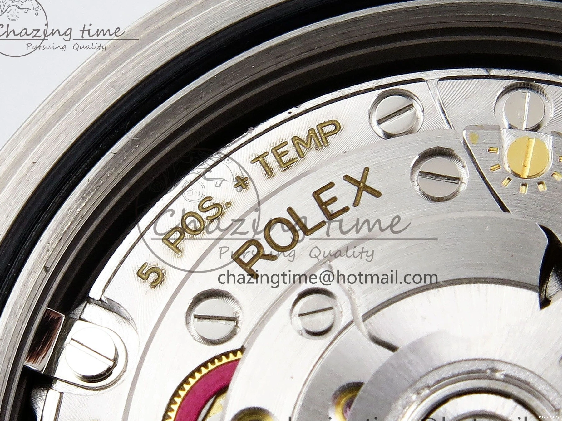 0213 Classic DayDate 40 SS JDF 904L Steel Black Roman Dial on President Bracelet VR3255 V3 (Gain Weight) 1434